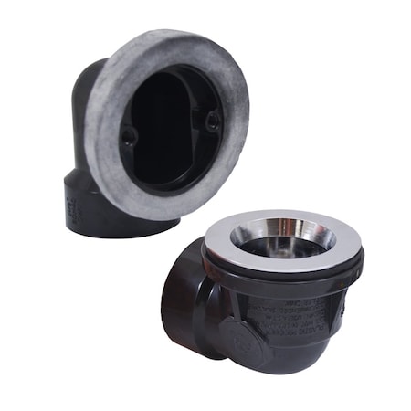 Jones Stephens Chrome Plated Two-Hole Rough-In Bath Waste Kit with Friction Lift Drain, ABS B07377